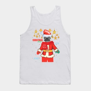 Santa Dog Tank Top